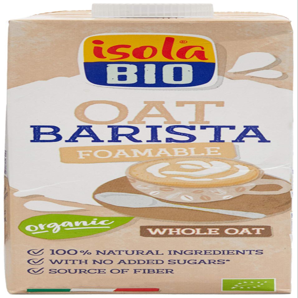 ISOLA BIO Organic Oat Barista Beverage, 1000 ML