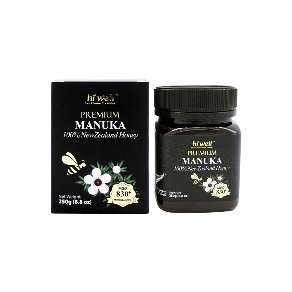 Hi Well Premium Manuka 100% New Zealand Honey MGO 830+ 250g (8.8oz)