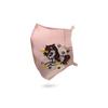 NineLife Basics Decorative Unicorn 100 Cotton Embroidered Face Mask. Fully Adjustable, Washable and Reusable Face Masks, 6 x 5.75 in view 1