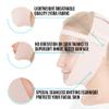 Post Surgery Chin Compression Garment, Chin Strap Band, Face Lift Kit, Chin Lift, Face Slimmer, Jowl Tightening (Beige) view 3