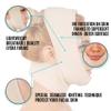 invera Chin Compression Garment After Liposuction Surgery, Neck Cover Strap Bandage view 4