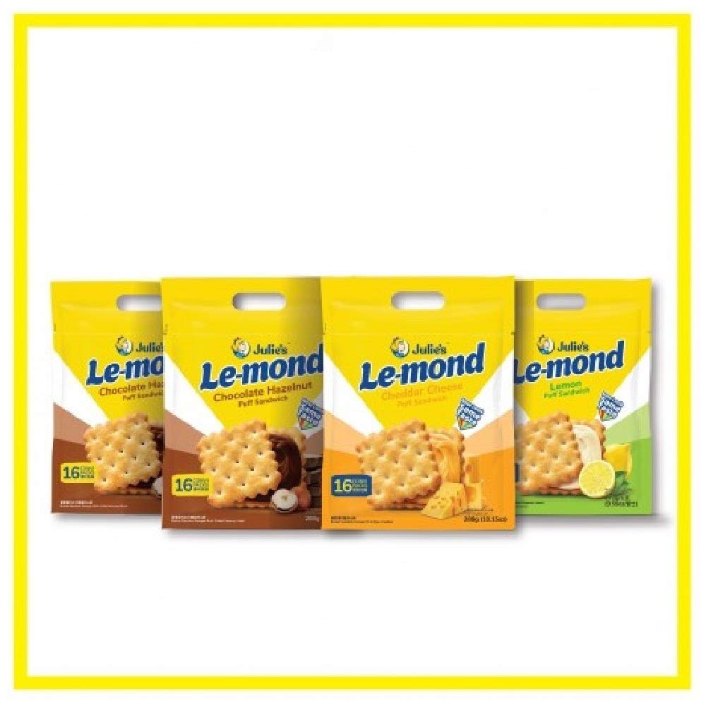 Julie's Lemond Sandwich Series Combo Set (288g x 4 pack)
