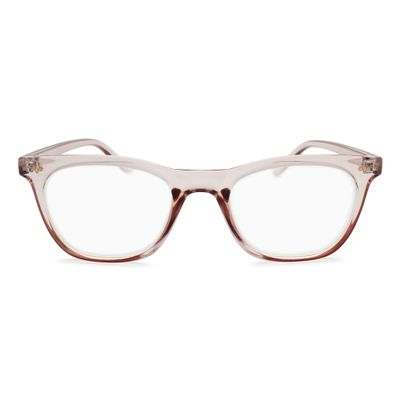 2SeeLife Clear Blue Light Blocking Glasses Women & Teens (Clear Pink)