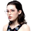 2SeeLife Clear Blue Light Blocking Glasses Women & Teens (Clear Pink) view 4