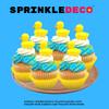 Sprinkle Deco Yellow Nonpareils Bake In Sprinkle On Mini Pearls Confetti Sprinkles Toppings For Cake Cookie Cupcake Icecream Donut 6oz Bag view 3