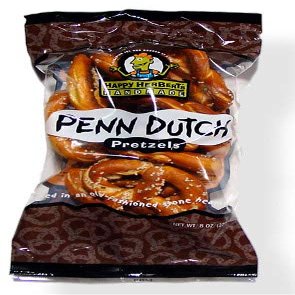 Happy Herbert's Penn Dutch Regular Pretzels 8 oz Case of 12
