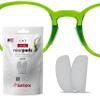 Setex Gecko Grip Ultra-Thin 0.6mm Anti Slip Eyeglass Nose Pads, (5 Clear Pair) USA Made, 2500 Innovative Microstructured Fibers per Nose Pad, 0.6mm x 7mm x 16mm view 1