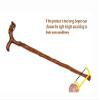 JHDPH3 Walking Sticks Old People Gift Wooden Walking Stick Cane Red Wood Hand Carved Dragon Shaped Handle view 4