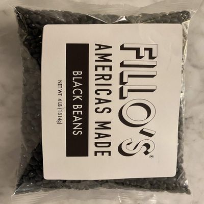 Fillo's Dry Black Beans (Black Beans, 50 lbs), Premium Quality