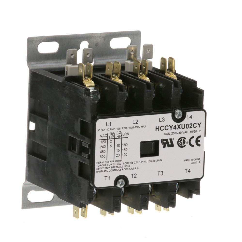 5945-004-43-74 Contactor4P 30/40A 208/240V Compatible With Jackson Dalton Dishwasher Equipment