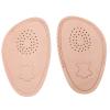 Women's Pumps 1 Pair of Half Insole Leather Soft Comfortable Insert Anti Skid Shoe Insole Pads Beige High Heel Pads view 1