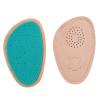 Women's Pumps 1 Pair of Half Insole Leather Soft Comfortable Insert Anti Skid Shoe Insole Pads Beige High Heel Pads view 3