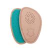 Women's Pumps 1 Pair of Half Insole Leather Soft Comfortable Insert Anti Skid Shoe Insole Pads Beige High Heel Pads view 4