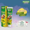 Bentodent Fluoride Free Kids Toothpaste - Natural Calcium Bentonite Clay Toothpaste - SLS Free, Fresh Breath, Plaque Removal by Brushing (Mango) view 2