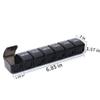 2 Packs Weekly Pill Organizer,Pocket Daily Pill Case Pill Box for Pills/Vitamin/Fish Oil/Supplements (Black) view 2