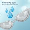 Wahah Hydrating Dry Eye Relief Sleep Mask, CPAP Moisture Eye Mask for Sleeping, Best Sleep Eye Mask for Woman Man (Transparent) view 3
