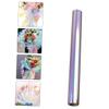 EXCEART Cellophane Wrap Paper 10m Rainbow Iridescent Film Paper Flower Bouquet Wrapping Sheet Cello Wrap Roll for Holiday Present Package view 3