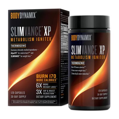 GNC Slimvance XP Metabolism Igniter, 120 Count, 30 Servings