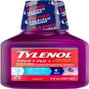 Tylenol Cold & Flu Tylenol Cold + Flu + Cough Night Liquid Medicine with Acetaminophen, Wild Berry, 8 Fl. Ounce, 8.0 Fl Ounce (Pack of 3) view 1