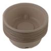 EcoQuality [25 PACK] 12oz Round Disposable Compostable Bowls with Lids Natural Sugarcane Bagasse Bamboo Fibers Sturdy Eco Friendly Environmental Paper Plastic Bowl Alternative Tree Free view 2