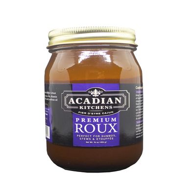 All Natural Premium Roux 16 oz Acadian Kitchens (Pack of 6)
