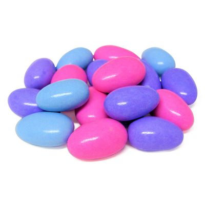 Purple, Pink & Blue Jordan Almonds Medley By Its Delish, 10 LBS Bulk Wedding Party Favors for Girl or Boy Theme Premium Multicolor Pastel Candy Coated Almond Confetti - Made in USA, Vegan & Kosher