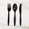 Progress [Combo Pack] Plastic Silverware Disposable Assorted Cutlery Set Premium Quality Count Large Pack Heavyweight Utensils Forks, Spoons and Knives Perfect Cutlery for Parties (300) view 1