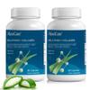 AloeCure Natural Melatonin + Collagen with Organic Aloe Vera - Natural Sleep Aid Supplement for Restful Nights - Collagen Complex for Joint Strength, Skin Elasticity, Hair & Nail Growth, 30 Capsules