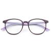 Blue Light Blocking Reading Glasses, Comfort Computer Reader Glasses for UV Protection HD Anti-Radiation, The Degree Can Be Automatically Adjusted for Both Near And Far,Purple,+2.5 view 1
