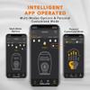 Breo WOWOS Hand Massager with Heating Function, APP Control, Cordless, Smart Massage for Lady, Finger, Hand Pain Relief view 3