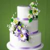 Global Sugar Art Cattleya Orchid Arched Spray Sugar Cake Flower, Violet, 1 Count by Chef Alan Tetreault view 2