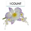 Global Sugar Art Cattleya Orchid Arched Spray Sugar Cake Flower, Violet, 1 Count by Chef Alan Tetreault view 3