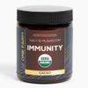 One Farm by WAAYB Organic 8 Mushroom Immunity Powder, Non-GMO - Turkey Tail, Chaga, Cordyceps, Shiitake, Reishi, Maitake, Lion's Mane, and Mesima - Vegan Mushroom Supplement in a Resealable Glass Jar view 1