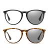 2Pack Reading glasses sun photochromic Farsightedness Photochromic Gray Sunglasses, Magnification for Women Value package (2Pack-black&leopard, 1.5) view 1