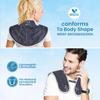 Medcosa Ice Pack for Neck & Shoulder  Reusable Hot & Cold Therapy Wrap, Plush Gel Compress with Adjustable Strap for Migraine, Muscle & Post-Workout Pain Relief view 4