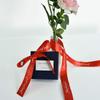 1 Inch Wide Satin Ribbon Roll Red 50 Yards Printing Just for You Fabric Craft Ribbon for Wedding Birthday Valentine's Day Flowers Packaging Box Paper Gift Wrapping Party Decoration view 4