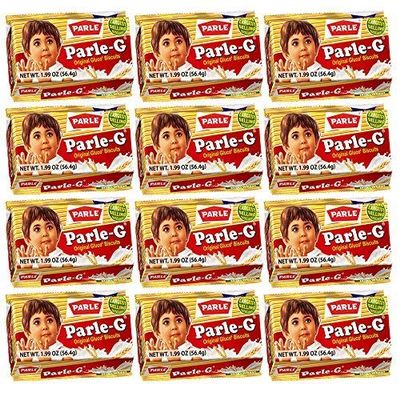 Parle-G Biscuits 56.4 Grams (12 pack) - SET OF 7