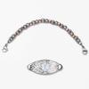 ASTERY MunsteryAid Customized Medical Alert ID Beaded Bracelet with Free Engraving for Women,Personalized Emergency Identification Womens Medical ID Bracelet Awareness Jewelry,6.5 to 8.5 Inches (6.5) view 2