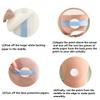 Sensor Covers for Libre 2/3/Plus, 55 Pack Waterproof Adhesive Patches,Transparent Tape Long Lasting-Without Hole-HECHUAN view 3