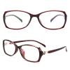 ZXCVBAS Smart Distance Reading Glasses, Computer Reader Glasses UV Protection Anti Reflection, Anti-Fatigue Ladies Fashion Ultralight Elegant Reading Glasses,Black,+2 view 2
