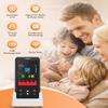 Pulse Oximeter Rechargeable Fingertip Pulse Ox, Handheld Pulse Oximeter, HealthTree Finger Blood Oxygen Saturation Monitor with SpO2 & Pulse Rate, Portable Oxygen Meter Finger for Adults view 3