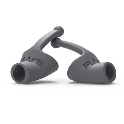 Flare Calmer Mini  Small Ear Plugs Alternative  Reduce Annoying Noises Without Blocking Sound  Soft Reusable Silicone  Grey