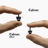 Flare Calmer Mini  Small Ear Plugs Alternative  Reduce Annoying Noises Without Blocking Sound  Soft Reusable Silicone  Grey view 3