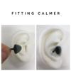 Flare Calmer Mini  Small Ear Plugs Alternative  Reduce Annoying Noises Without Blocking Sound  Soft Reusable Silicone  Grey view 4