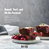 Berrilys Dried Tart Cherries (5 lb) - Organic, Unsweetened, Pitted, No Sugar Added, Perfect for Baking, Snacking & Salads, Unsweetened Dried Fruit, Oatmeal, Cherry Vanilla Bourbon Bread Pudding view 4