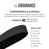 VersaLifts Endurance Heel Lift Inserts (Pair) (Medium) - Ideal for Comfort, Light Training, Light Lifting view 3