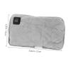 Electric Hot Water Bottle Rechargeable Hot Water Bag with Plush Cover view 2