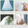 Drawstring Trash Bags 100 PCS 10L White Plastic Biodegradable Garbage Bags with String Handle (17.7" x 19.7") view 4