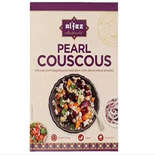 Al Fez Pearl Couscous 200g - Delicious pearl shaped grains made from 100% durum wheat semolina. Quick & Easy Vegetarian & Vegan