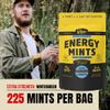 Viter Energy Extra Strength Caffeinated Mints 80mg Caffeine, B Vitamins, Sugar Free. (Wintergreen, 8oz, Bulk Bag) view 4